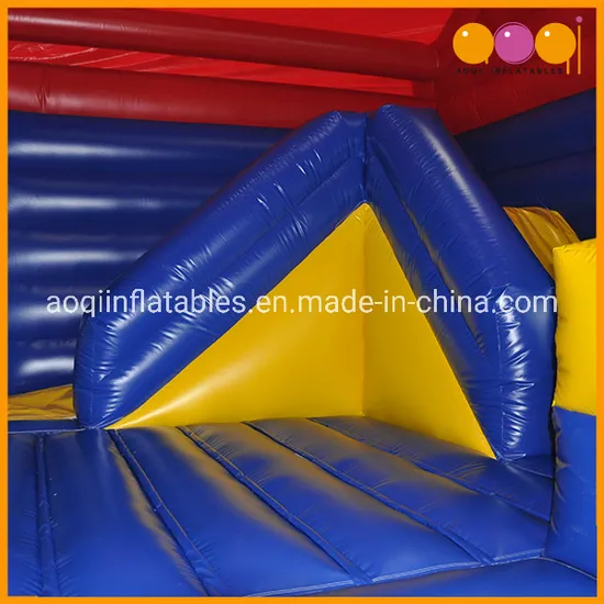 Blue Car Inflatable Bouncer (AQ741-1)