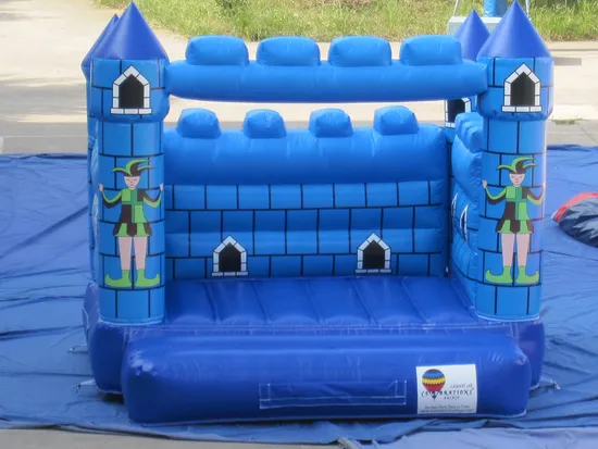 Blue Clown Inflatable Castle Bouncer (AQ514-2)