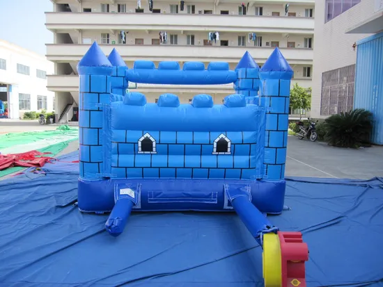 Blue Clown Inflatable Castle Bouncer (AQ514-2)