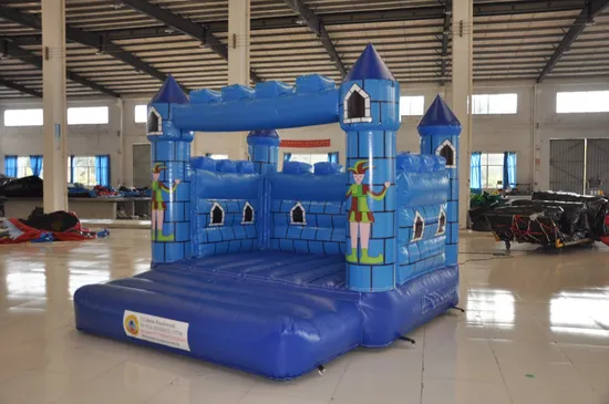 Blue Clown Inflatable Castle Bouncer (AQ514-2)