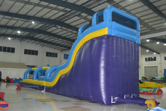 Blue High Wate Inflatabler Slides for Kid (AQ1036)