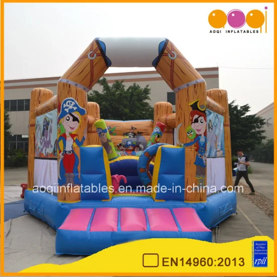 Cartoon Printing Inflatable Jumping Bouncer for Kids (AQ01101)