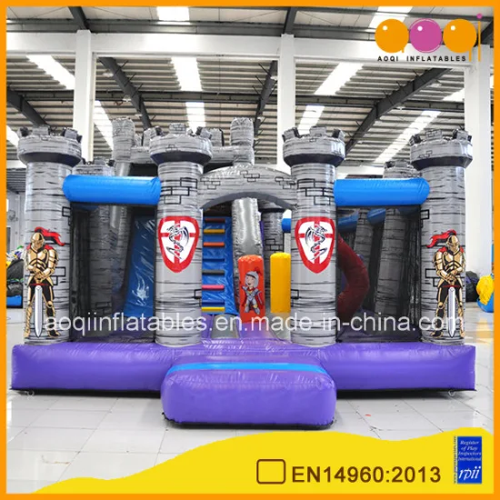 Castle Theme Inflatable Slide (AQ07102-36)