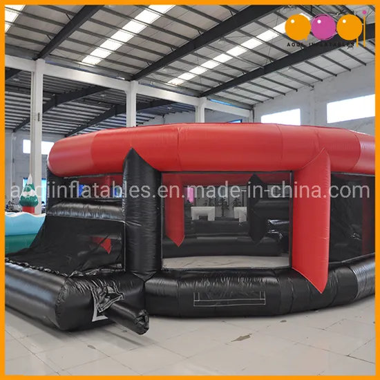 Ce Certificate Factory Price Inflatable Football Playground (AQ1614-2)