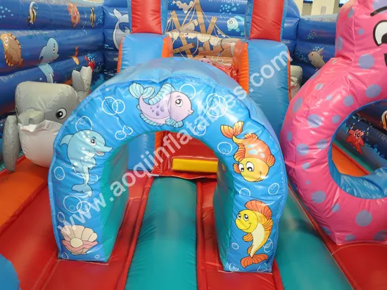 China Factory Bounce House Inflatable Funcity for Kids