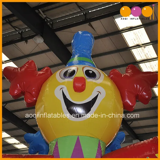 Circus Clown Inflatable Obstacle Course (AQ1446-3)