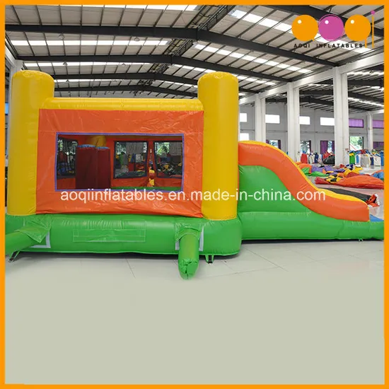 Colorful Combo Jumping Bouncer Inflatable with Slide (AQ720-8)