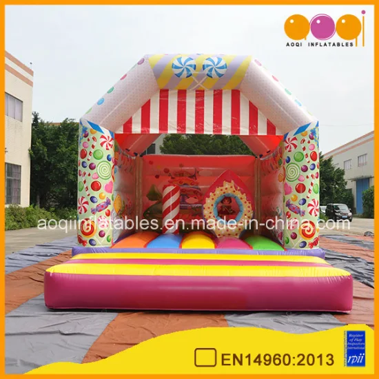 Colorful Farm House Inflatable Bouncer (AQ150)