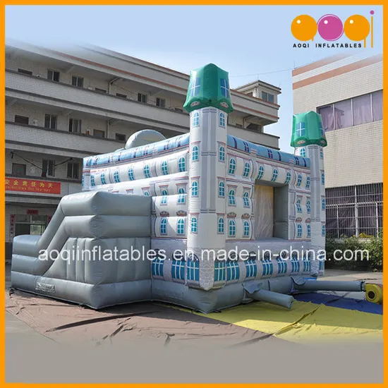 Colorful Farm House Inflatable Bouncer (AQ150)