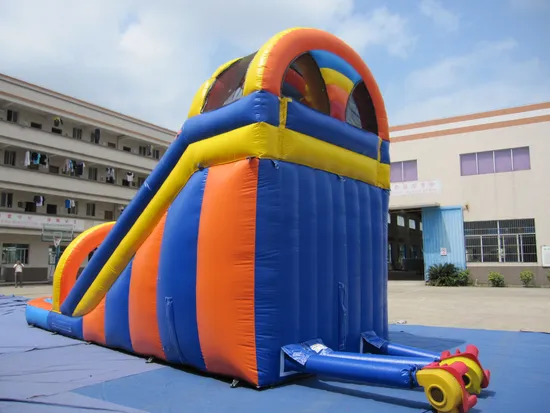 Colorful Inflatable Pool Water Slides Summer Slide (AQ1007)