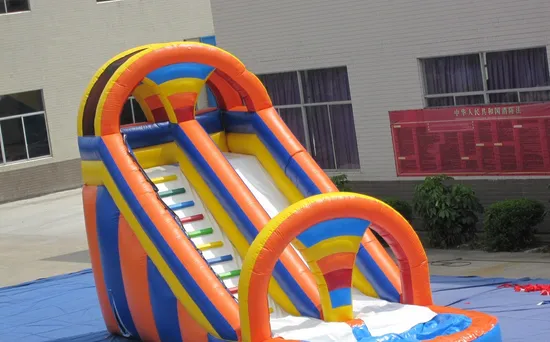 Colorful Inflatable Pool Water Slides Summer Slide (AQ1007)