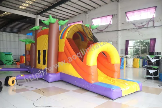 Commercial Safari Theme Inflatable Challenge Games Inflatable Obstacle (AQ14105)