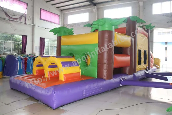 Commercial Safari Theme Inflatable Challenge Games Inflatable Obstacle (AQ14105)