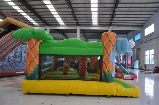 Crazy Zoo Inflatable Bouncer Slide Combo (AQ07175)