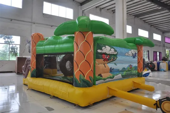 Crazy Zoo Inflatable Bouncer Slide Combo (AQ07175)