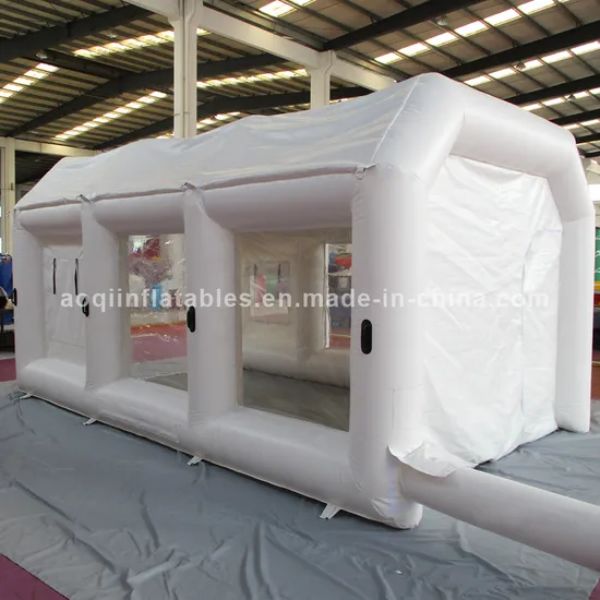 Customerized Inflatable Paint Tent Giant Car Workstation Inflatable Garage Tent Inflatable Spray Paint Booth