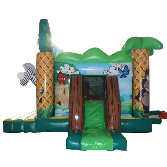 Deer Cartoon Bounce Slide House Inflatable Castle (AQ01525)