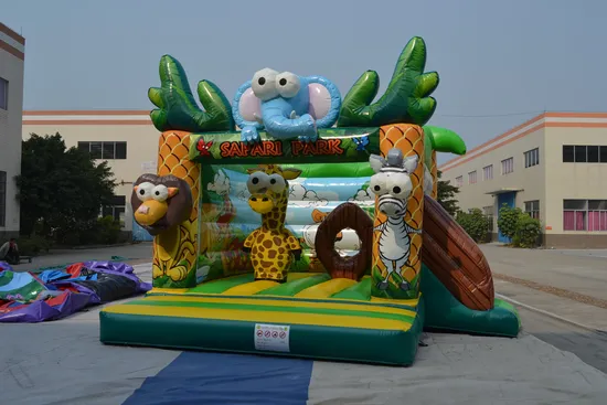 Deer Cartoon Bounce Slide House Inflatable Castle (AQ01525)