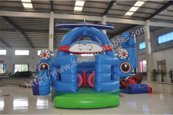 Doraemon Theme Inflatable Bouncer Jumping House Kids Toy for Wholesaler (AQ01853-2)