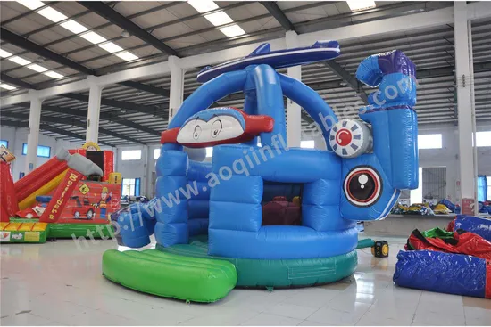 Doraemon Theme Inflatable Bouncer Jumping House Kids Toy for Wholesaler (AQ01853-2)