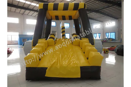 Dozer Combo Commercial PVC Inflatable Bounce Combo Slide (AQ01166)