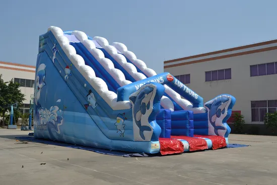 Durable Lane Gaint Inflatable Ocean Slide (AQ01138)