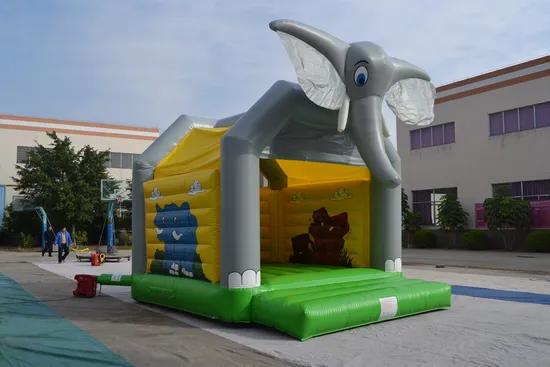 Elephant Shape Inflatable Jumping Bouncer (AQ02325)