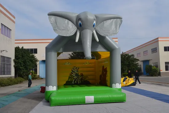 Elephant Shape Inflatable Jumping Bouncer (AQ02325)