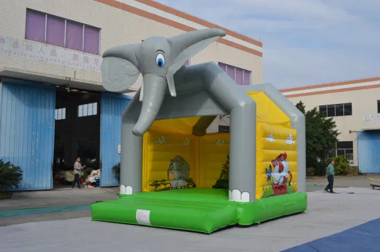 Elephant Shape Inflatable Jumping Bouncer (AQ02325)