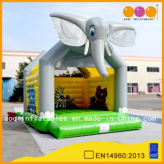 Elephant Shape Inflatable Jumping Bouncer (AQ02325)