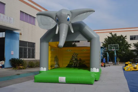 Elephant Shape Inflatable Jumping Bouncer (AQ02325)