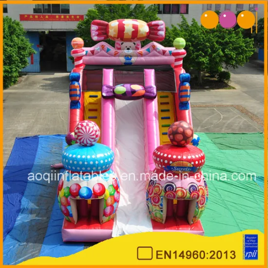 Factory Candy Commercial Inflatable Combo with Slide (AQ01756)