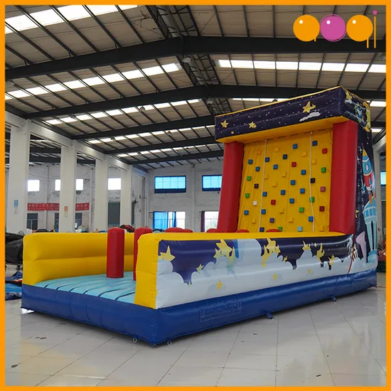 Factory Price Inflatable Climbing Wall Sport Game for Kids (AQ01136-1)