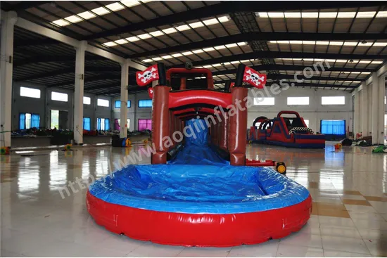 Fiesta Slip Slide Pirate Inflatable Water Slide for Kids and Adults (AQ1525)