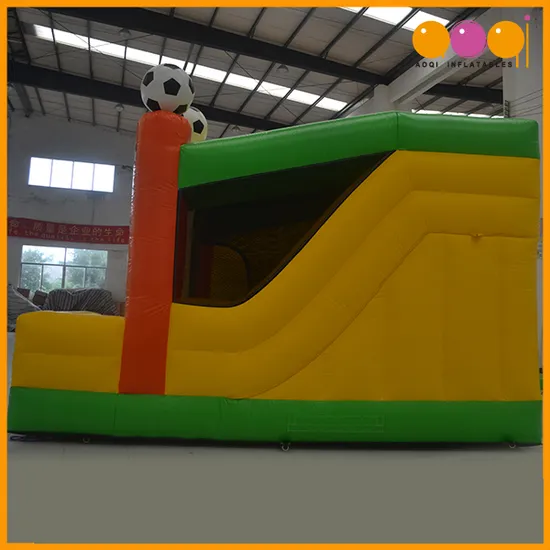 Football Theme Inflatable Combo Playground with Slide for Kids (AQ749-2)