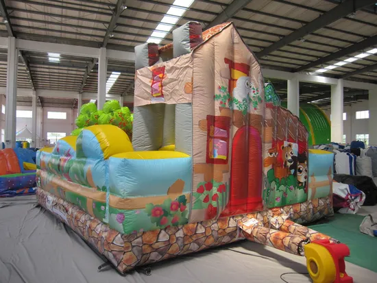 Forest Cabin Inflatable Amusement Park for Kid (AQ0139-1)