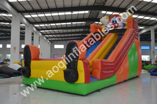 Giant Clown Inflatable Slide for Kids (AQ952-1)