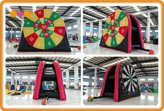 Giant Game Inflatable Football Dart Board Outdoor Inflatable Toys