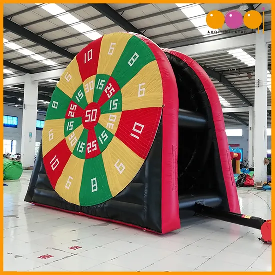 Giant Game Inflatable Football Dart Board Outdoor Inflatable Toys