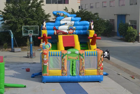 Giant Inflatable Trampoline Pirate Slide (AQ0141-5)