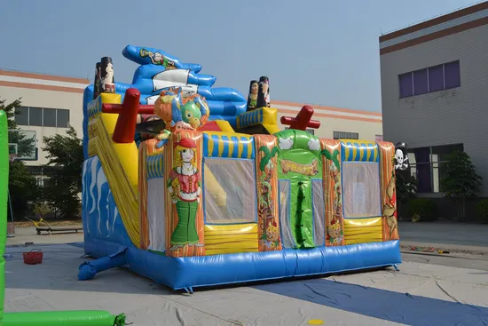 Giant Inflatable Trampoline Pirate Slide (AQ0141-5)