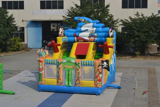 Giant Inflatable Trampoline Pirate Slide (AQ0141-5)