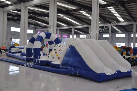 Giant Inflatable Water Park Games with Certificate Inflatable Wipeout Course (AQ3628)