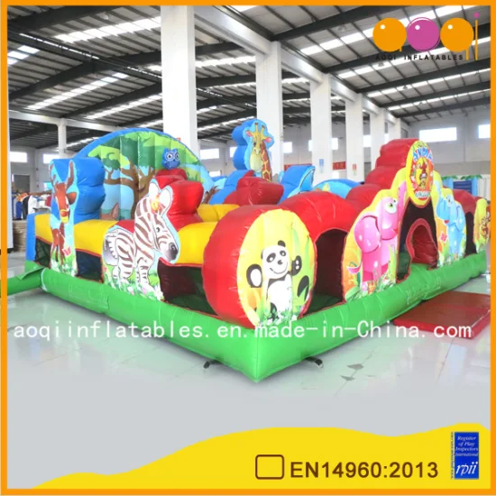 Giant Inflatable Zoo Jumping Bouncer (AQ02272)