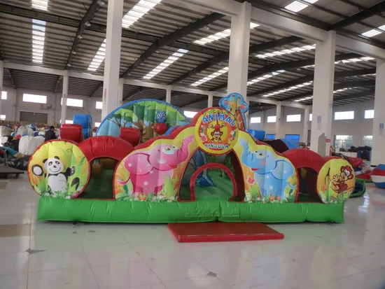 Giant Inflatable Zoo Jumping Bouncer (AQ02272)