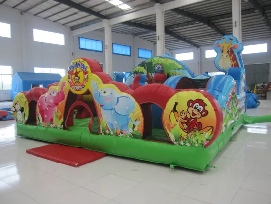 Giant Inflatable Zoo Jumping Bouncer (AQ02272)