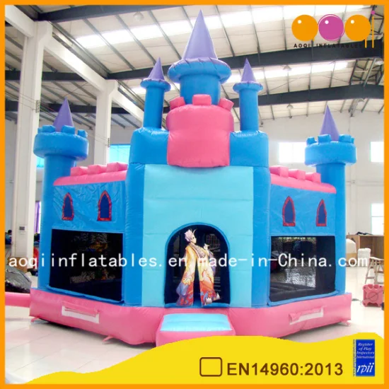 Giant Pink Castle Bounce House (AQ503)