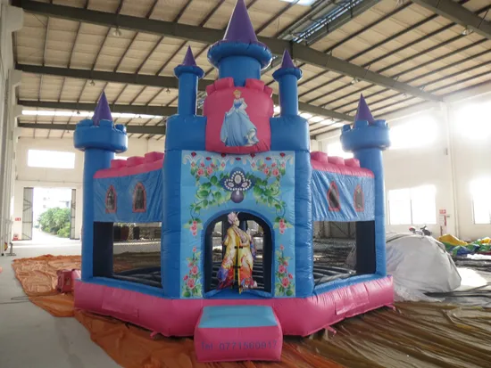 Giant Pink Castle Bounce House (AQ503)