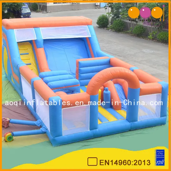 Good Quality Park Equipment Children Inflatable Toy Interesting Inflatable Fun City (AQ13181)