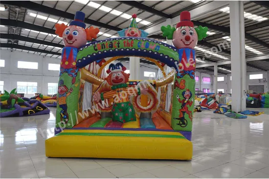 Inflatable Bouncy Castle Circus Clown Combo for Sale (AQ01722)